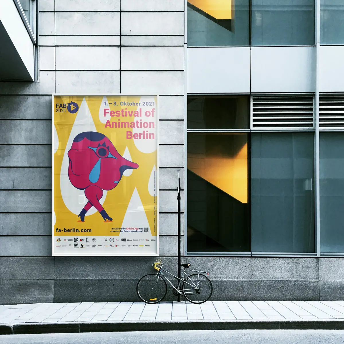 Festival of Animation Berlin – Festival-Branding 2021 · Featured Artist: Luca Tóth