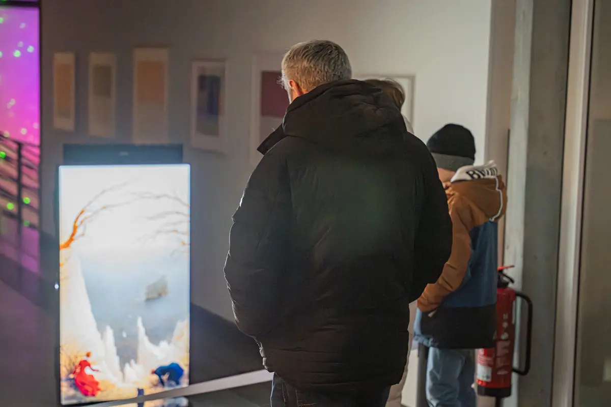 Morgner 2100 – KI-Videoinstallation – Bild 1