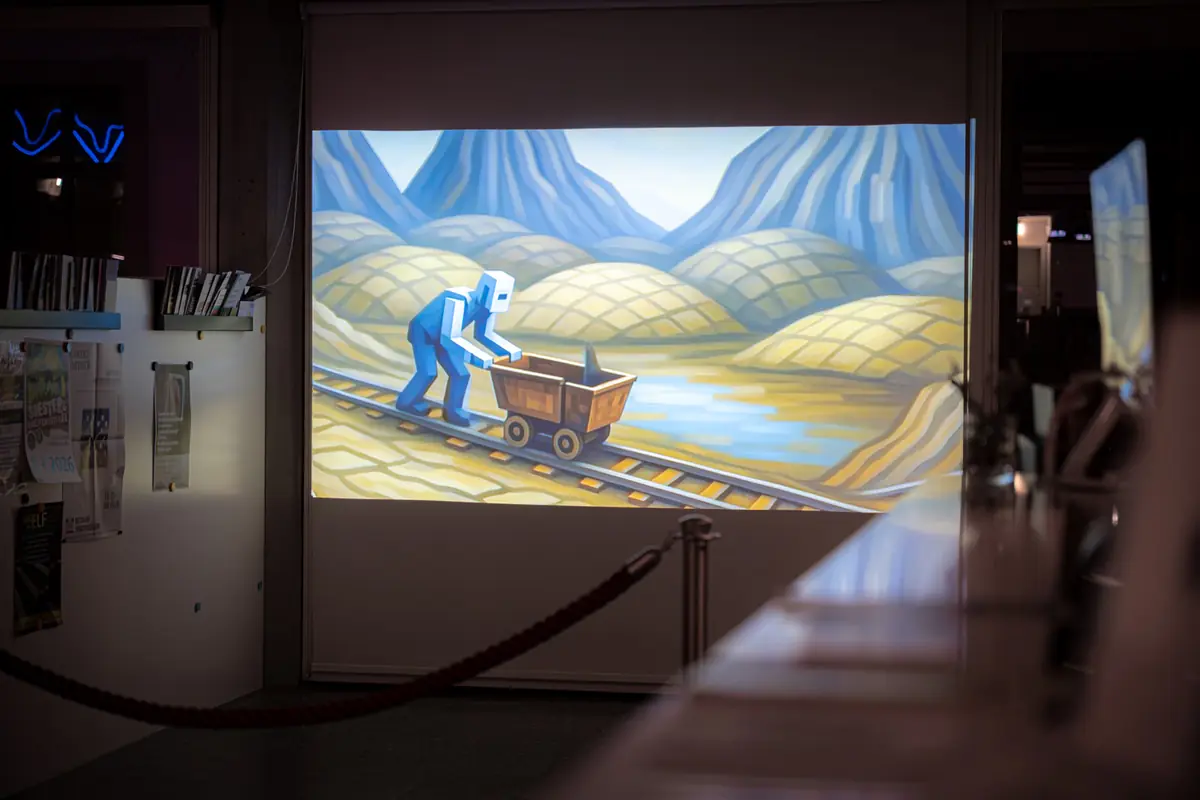Morgner 2100 – KI-Videoinstallation – Bild 3