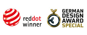 Gewinnerlogos reddot German Design Award