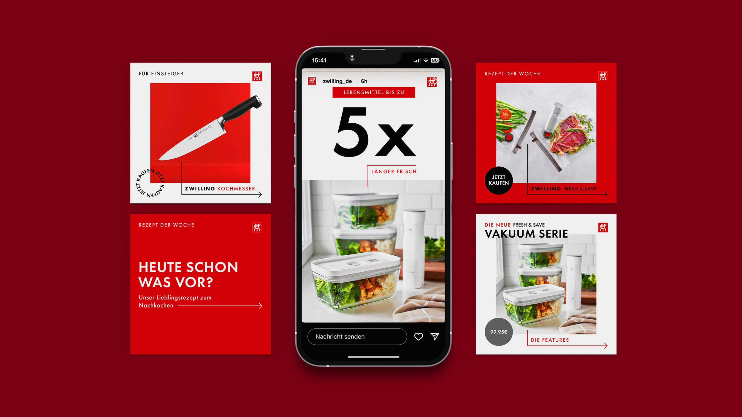 Zwilling – Social Media Design